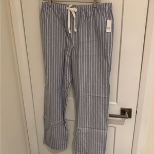 GAP Blue and White Pyjama Pants